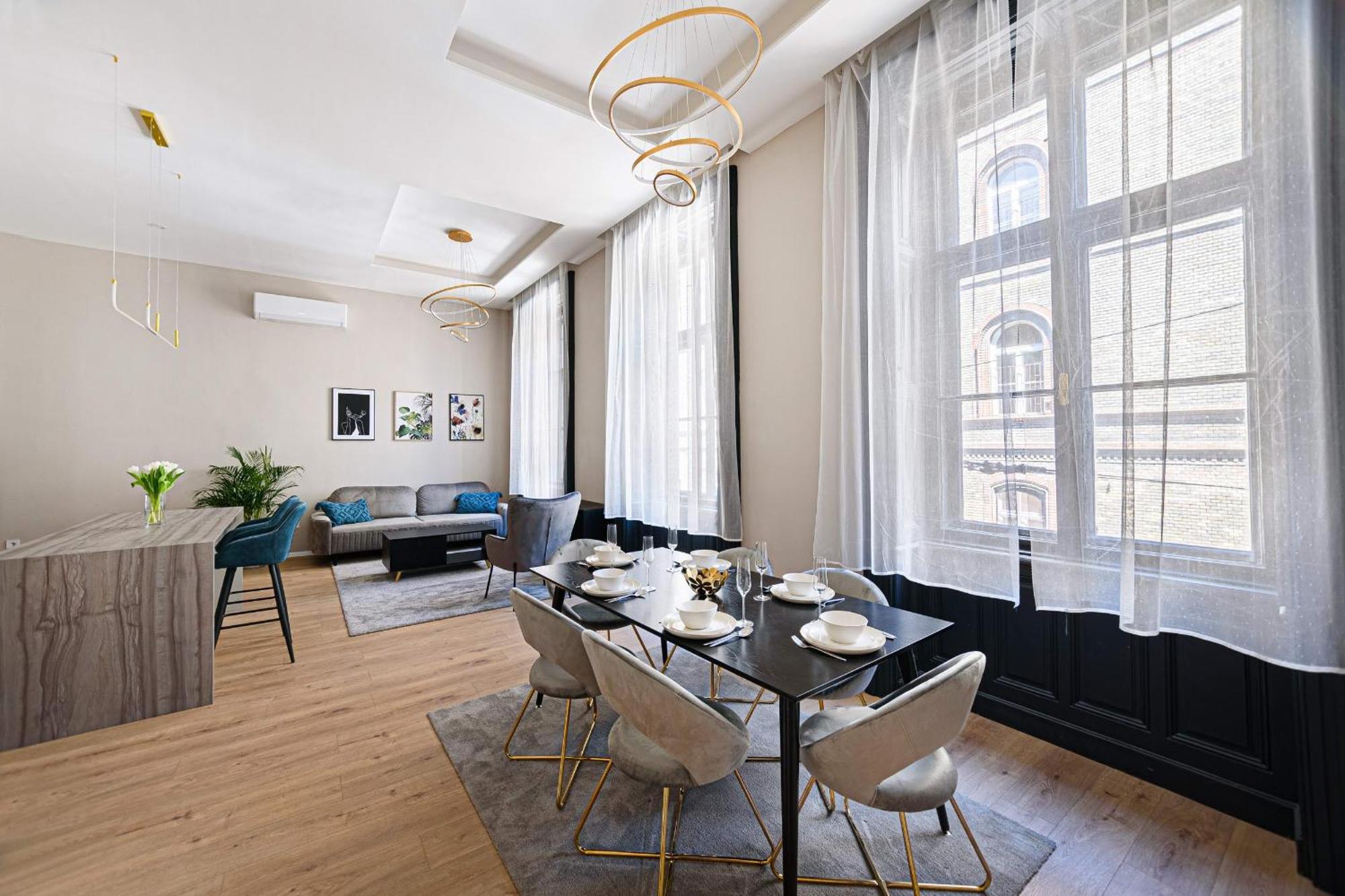 Luxurious & Spacious Central Apartment In The Kertesz Street Будапешт Экстерьер фото